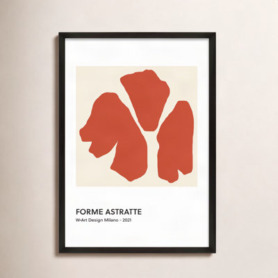Desma "Forme Astratte Red" Print