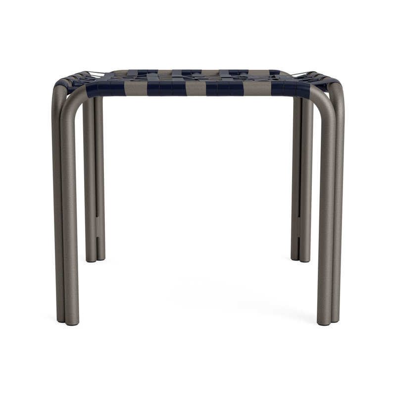 Kantan Outdoor Square Side Table, Mica, Marine