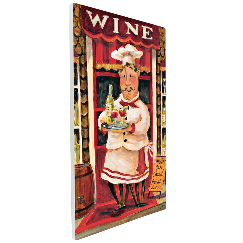 K TOBIN Traditional Food & Beverage Wall Decor on Ceramic