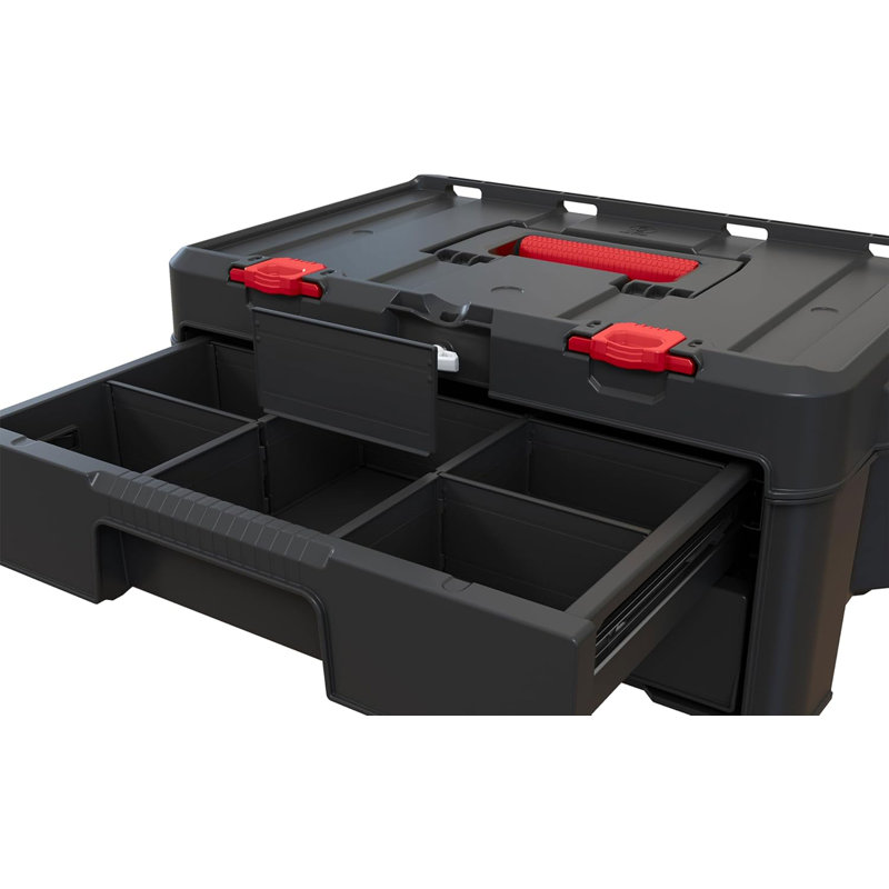 Keter Stack & Roll 2 Drawer 253384