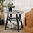 Stokesvale Tall End Table Nightstand with 2 USB Ports, 2 Power Outlets, and 2 Storage Shelves-780149138