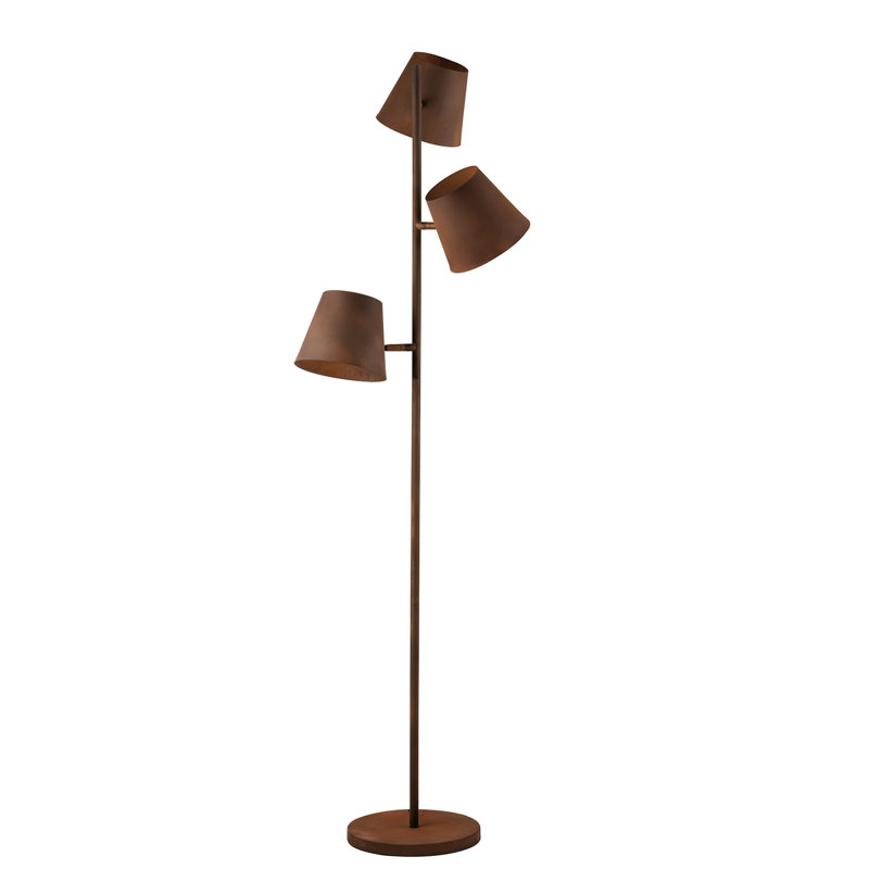 Camus 165cm Tree Floor Lamp, Rust, Rust