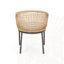 Chaise d'extérieur avec coussin