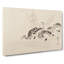 Ducks & Reeds by Kano Tanyu - Wrapped Canvas-55342352