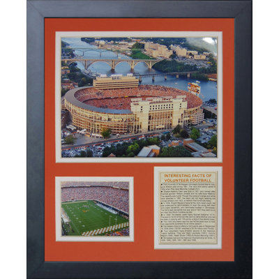 Souvenirs encadrée de stade de l’université de tennessee neyland