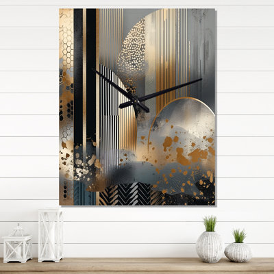 Horloge murale Ilsy - Kanav Shapes and Lines