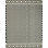 Zigzag Chevron Area Rug in Black/Ivory