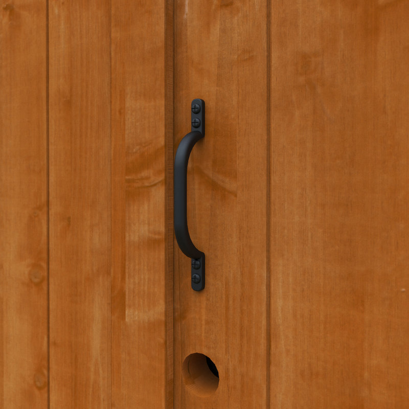 6 ft. W x 6 ft. D Solid Wood Pent Potting Shed