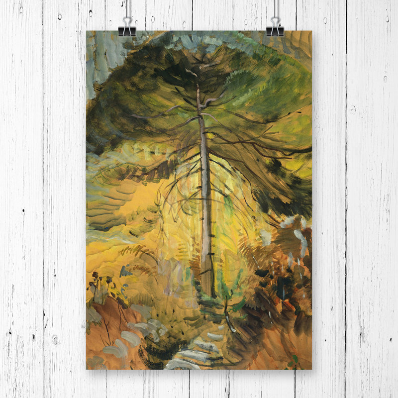 Emily Carr - No Frame Painting, 59.4 x  42cm