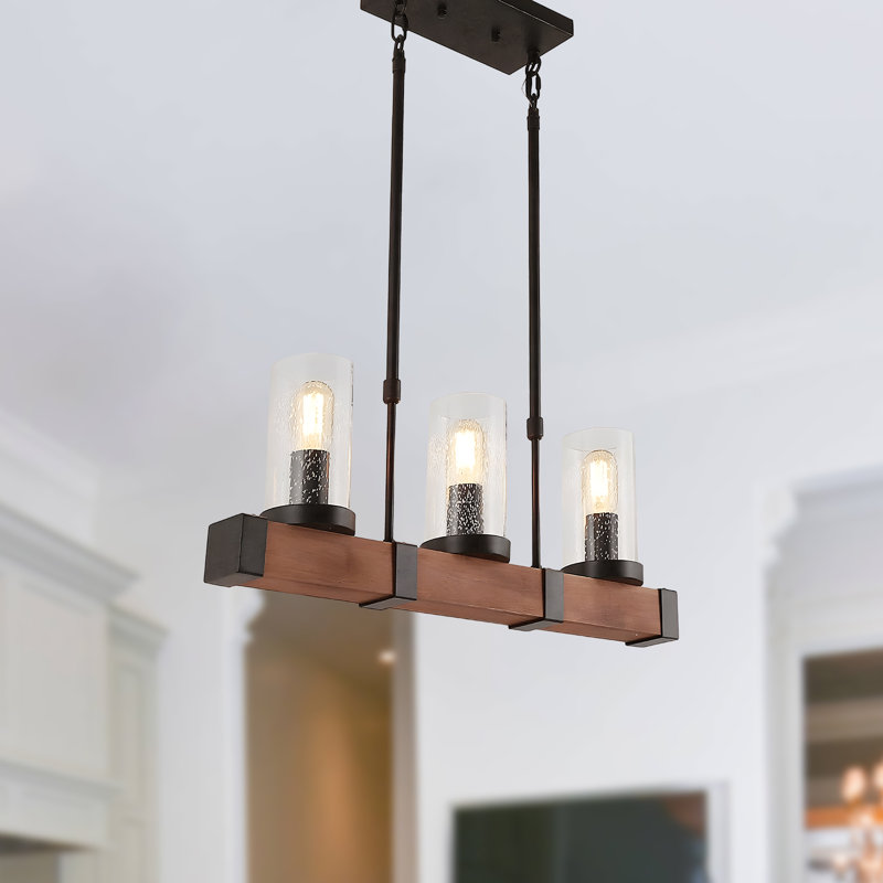 Caiman 3 - Light Farmhouse Chandelier