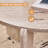 Round Nesting Coffee Tables Set Of 2 For Living Room [Interchangeable Height] Mid Century Modern Circle Side Table For Bedroom, Apartment-653418301