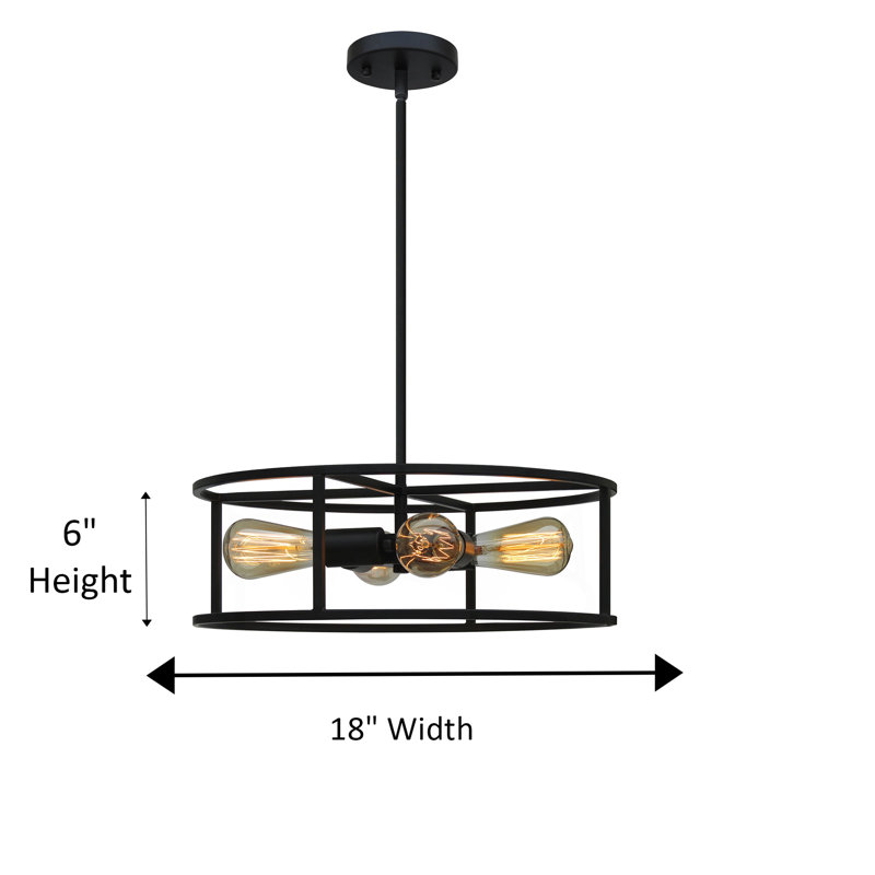 4 - Light Geometric Pendant
