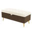 Banc de rangement avec repose-pieds Modern Modern-132398643-132398645