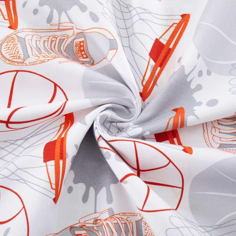 Draps en microfibre classiques pour enfants, Simple, Basketball