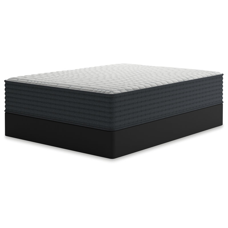 King Size Gray and Black Innerspring Adjustable Mattress