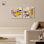 Expressive Canvas Duo Canvas Print Beige Wall Decor Set by Art Remedy, Black Frame, 12 x 12