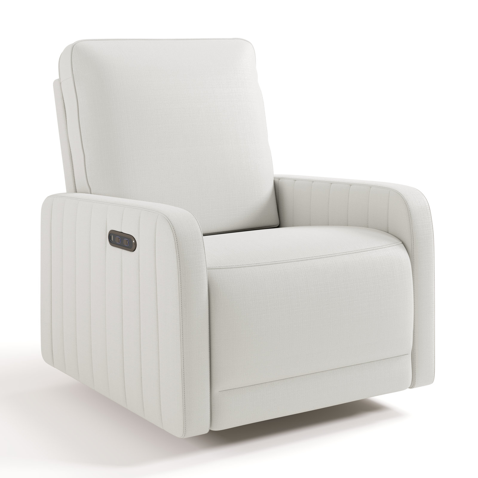 Kyoto Nursery Chair, Ivory Basketweave