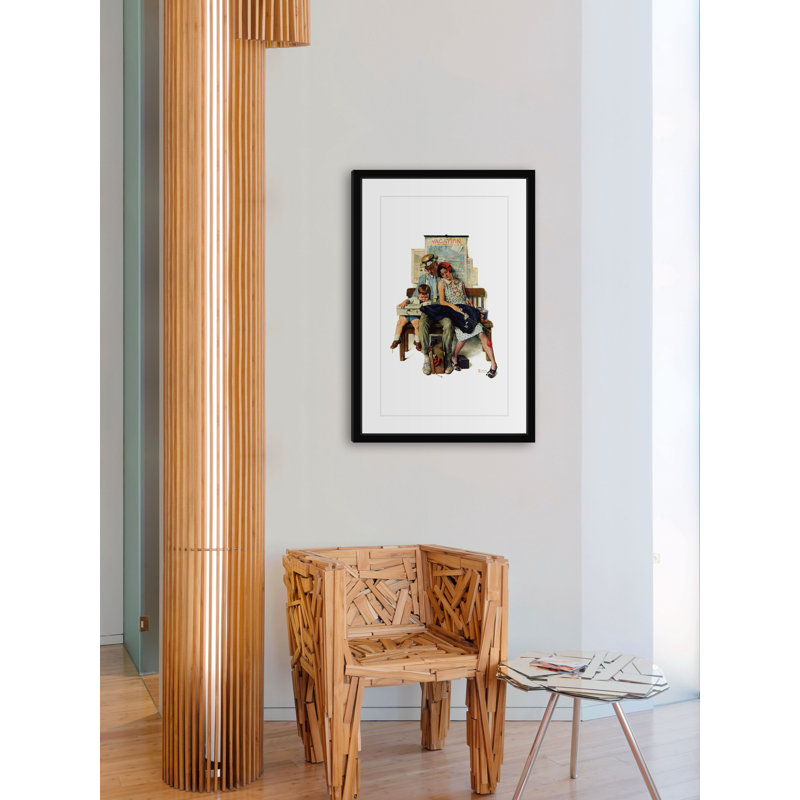 Norman Rockwell - Wrapped Canvas Print, 61 cm H x 41 cm W
