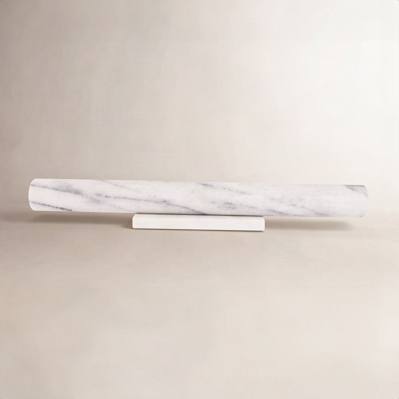 Artifacts Marble Rolling Pin, White Matte