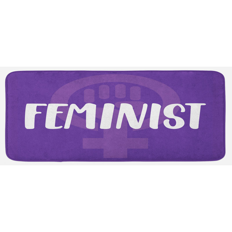 Tapis de cuisine féministe
