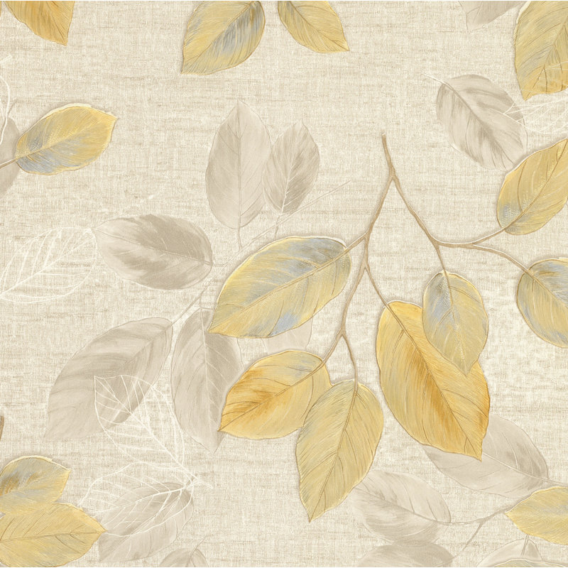 Rouleau de papier peint L 33 pi x l 21 po Guzik, Beige