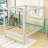 Canopy Platform Bed with LED Lights