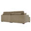 Bentura Oversized Upholstered Corduroy Sleeper Sofa Bed Lounge Modular Sofa with Armrests & Throw Pillows