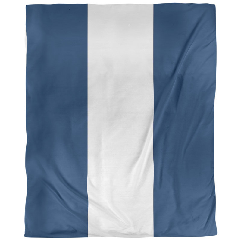 Tissu de basket-ball denver, Bleu marine / blanc