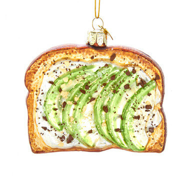 3,75 po NOBLE GEMS AVOCADO TOAT ORN