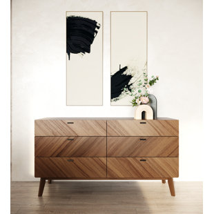 Commode 6 tiroirs Aukai