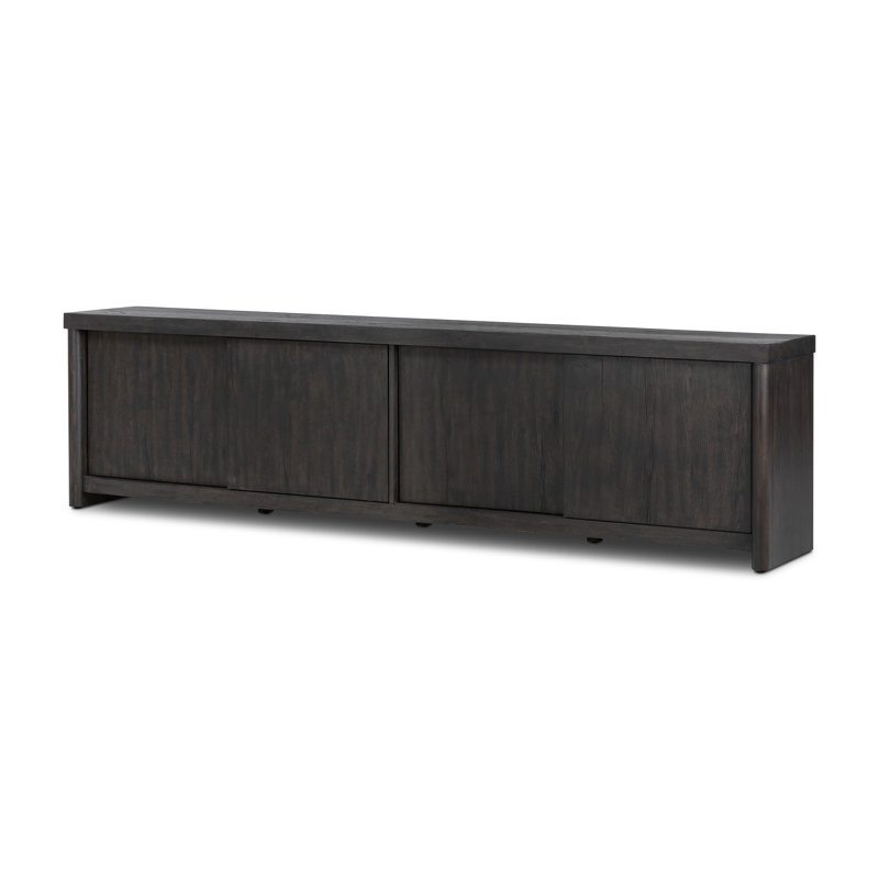 Storybook 94'' Media Console, Dark Grey