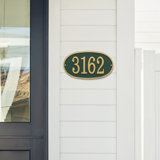 Fast and Easy 1-Line Wall Address Plaque