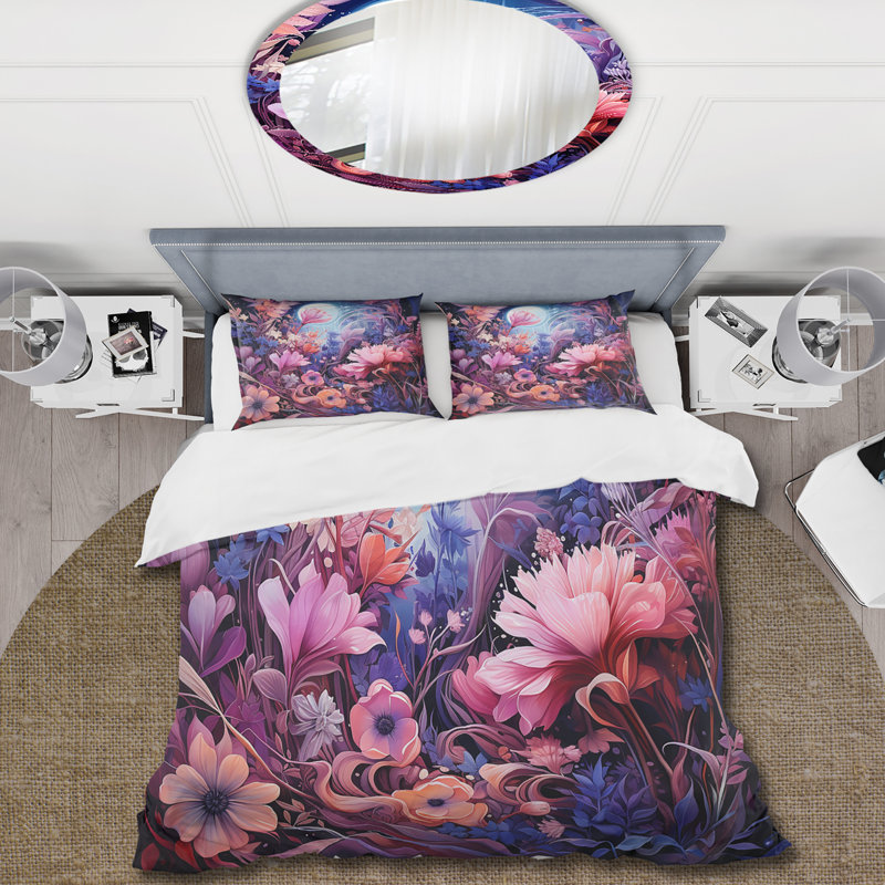 Ensemble de housse de couette Meadow Breeze - Meadow, Housse de couette pour très grand lit