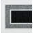 ACME Elizaveta Millholland w/Pedestal Base, Gray Velvet, Faux Crystal Diamonds &White High Gloss Finish