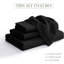 Ensemble de draps 4 pièces en microfibre de qualité hôtelière Elegant Comfort Luxury 1500-128979434-128979449