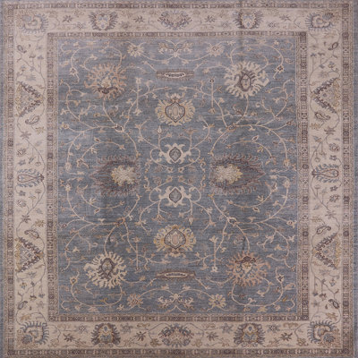 Tapis brun / bleu Charlaine