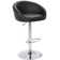 Basile Swivel Upholstered Adjustable Height Counter Stool with Metal Frame