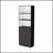 Sleek 2-Door Bookcase With Spacious Shelves, For Modern And Organized Living Spaces.-1632139789
