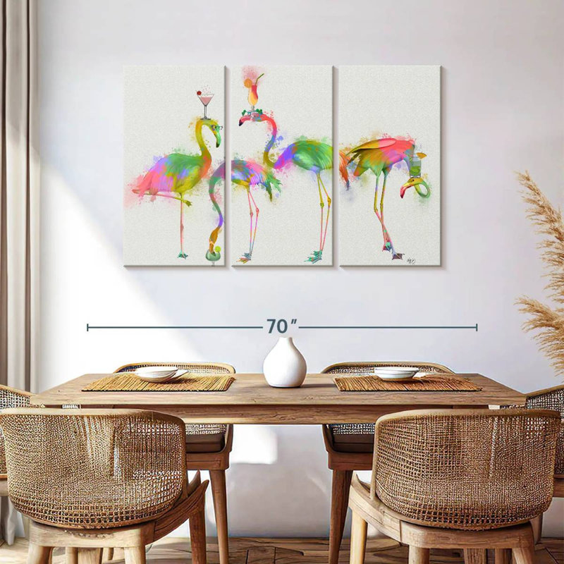 Brampt Rainbow Splash Cocktail Party, 36" H x 57" W