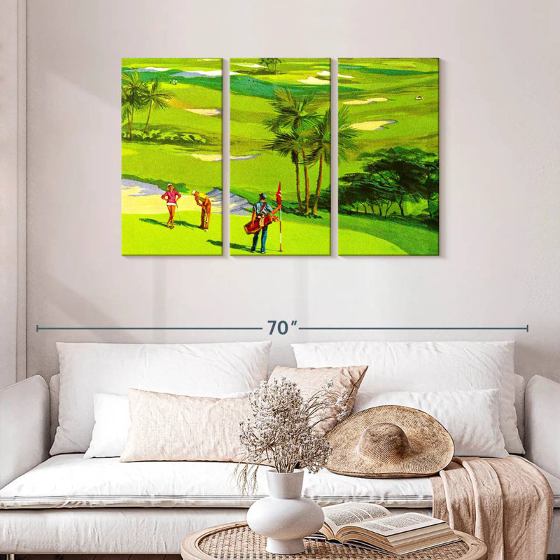 Senne Golf Course, 28" H x 45" W