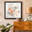 «Peach & Rust Blooms I-Premium», reproduction encadrée prête à être accrochée-62722865-62722861