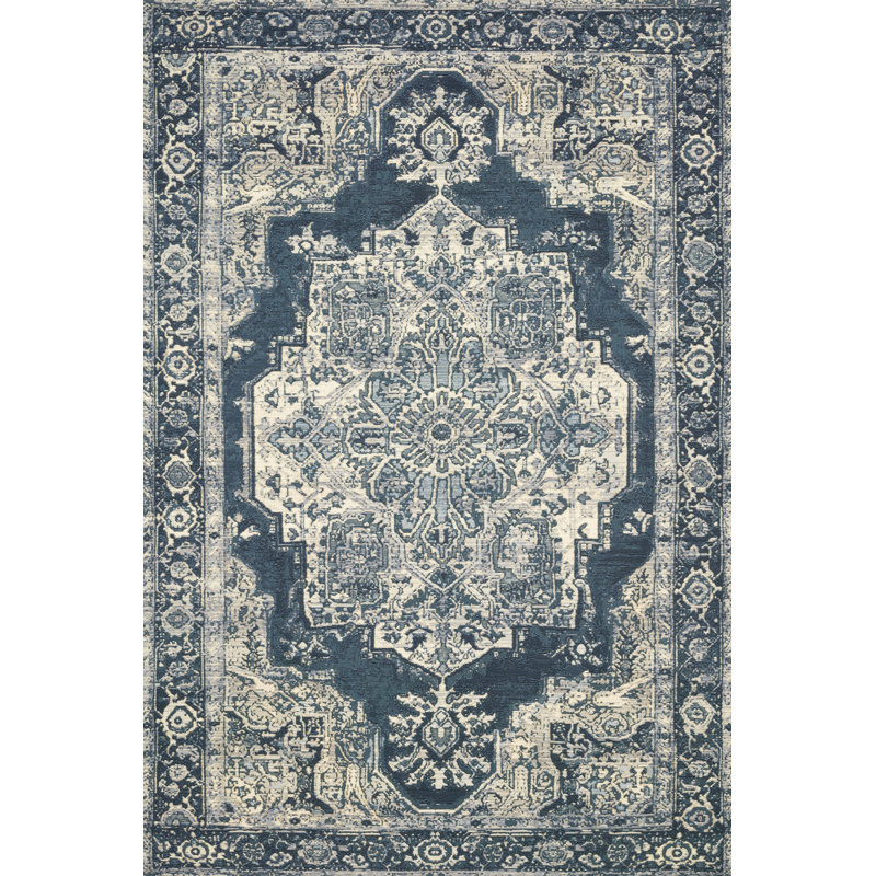 Pinafore Machine Woven Oriental Indoor / Outdoor Area Rug, Rectangle 2'5" x 4'