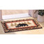 Tapis en oléfine rustique Spuyten Wandering Bear and Cub-651718360