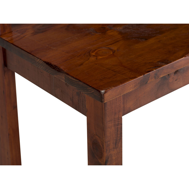 Canepa Solid Wood Counter Stool, Brown