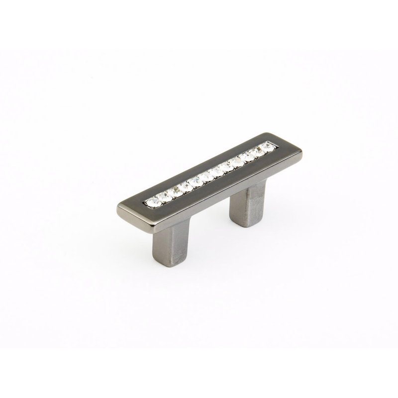 Skyevale Bar / Handle Pull, Black Chrome