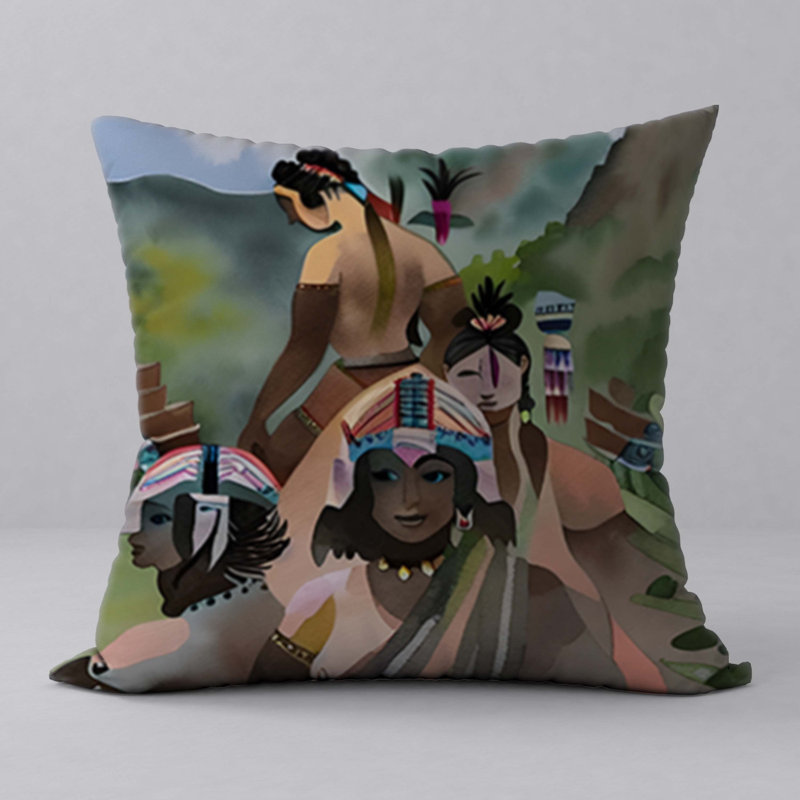 Reversible Throw Pillow