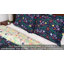 Ensemble de housse de couette réversible en microfibre bleue 3 pièces-657852207