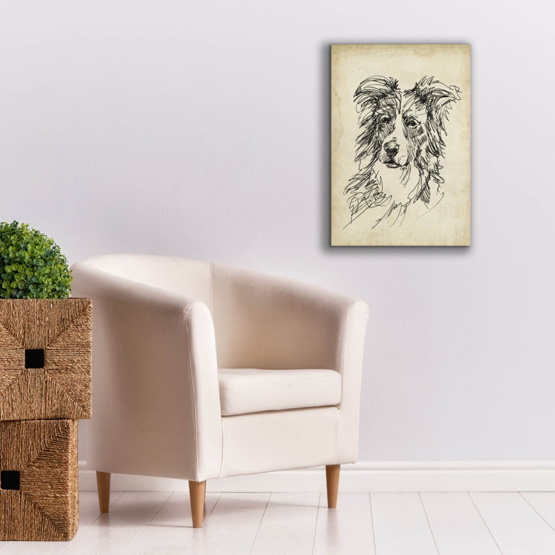 «Breed Study 5» par Ethan Harper, H 26 po x l 18 po x P 0,75 po