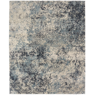 Mayer Area Rug in Ivory/Gray