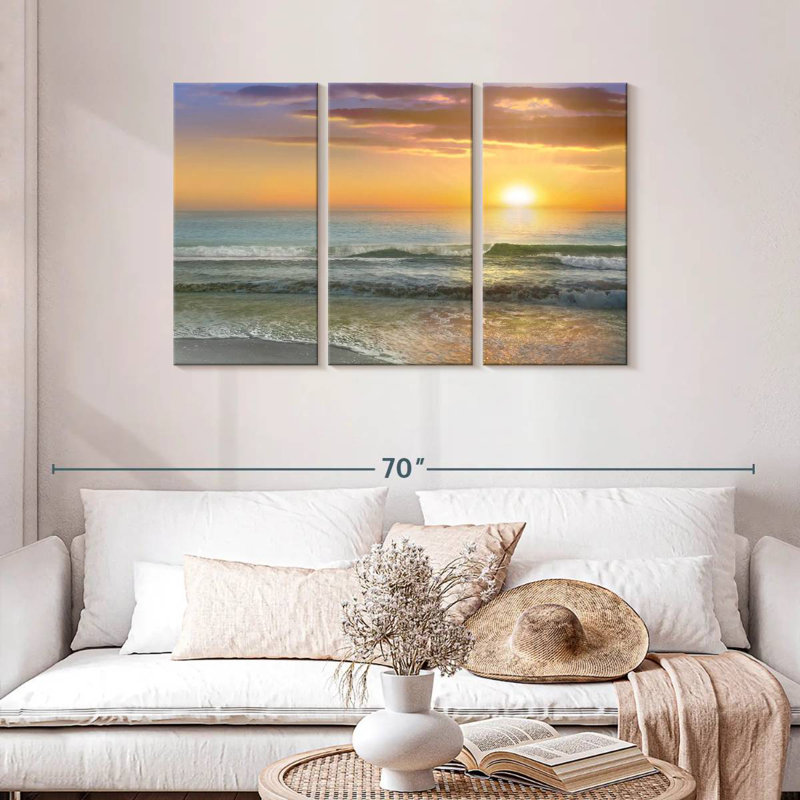 Gillard Dawn Rays, 28" H x 45" W